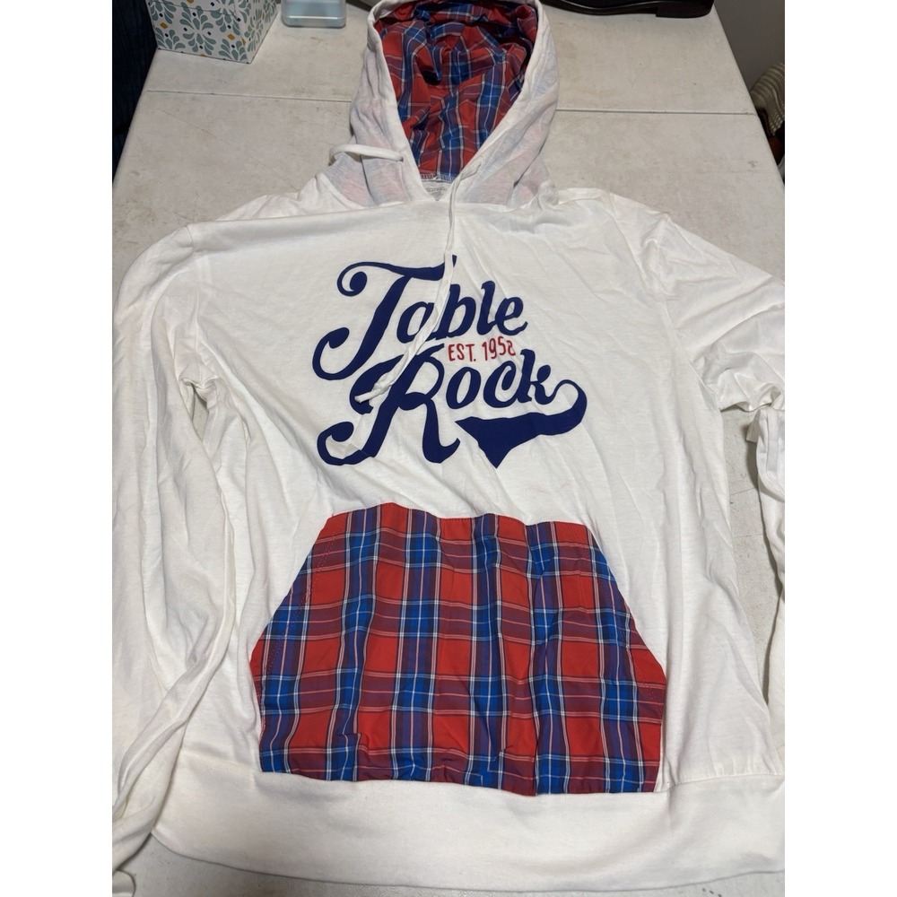 Table Rock Plaid Hoodie Good land Supply Co. Size M